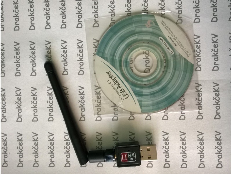 USB Wireless kartica mini WiFi sa antenom + CD