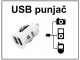 USB auto punjac, DUPLI, 2A, 12-24V - 1 komad slika 1