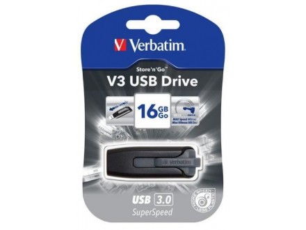 USB flash Verbatim V3 16GB 3.0 Grey