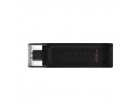 USB memorija KINGSTON DT70/256GB/DataTraveler/3.2/crna
