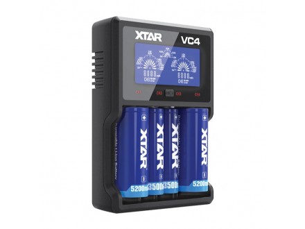 USB punjač akumulatora XTAR-VC4
