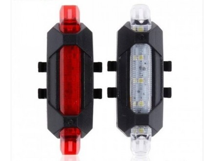 USB vodootporno LED svetlo za bicikl