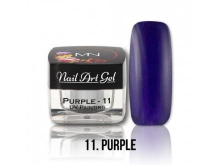 UV Painting Nail Art Gel - 11 - Purple