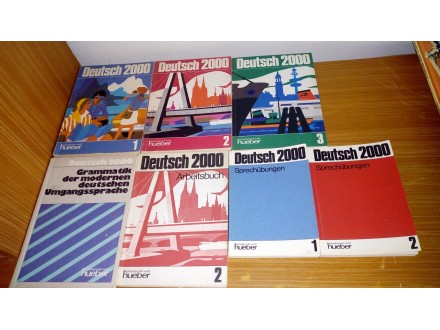 Učenje Nemačkog /7 knjiga/ DEUTSCH 2000
