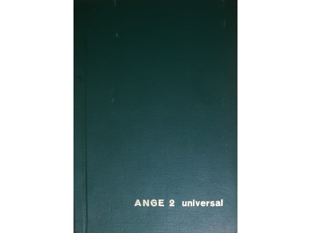 Uputstvo `UNIPLET` ANGE 2 Universal Čehoslovačka