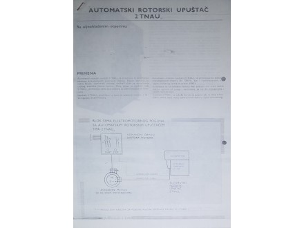 Uputstvo Za Automatski Rotorski Upuštač 2TNAU