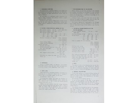 Uputstvo Za Vertikalnu Bušilicu BC-720