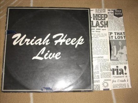 Uriah Heep Live 2LP