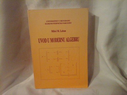 Uvod u modernu algebru Miloš Laban