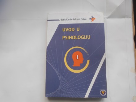 Uvod u psihologiju, Boris Kordić,L.Babić, CPP bg