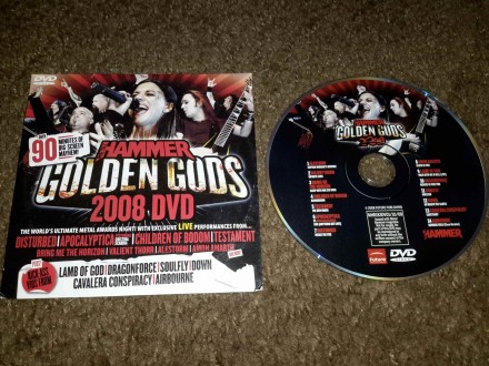 VA - Metal Hammer golden gods 2008 DVD , ORIGINAL