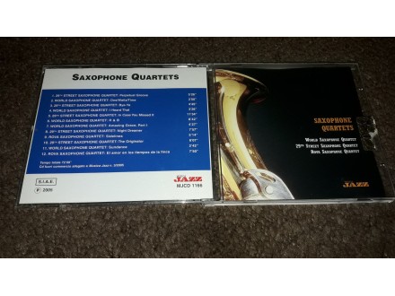 VA - Saxophone quartets , ORIGINAL