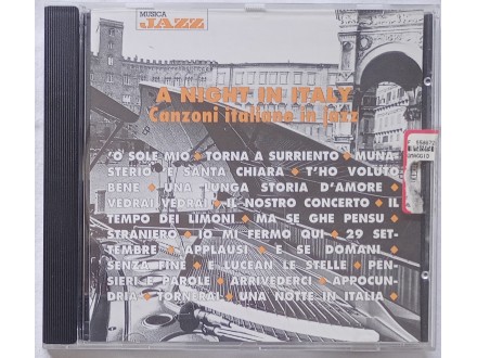 VARIOUS  -  A night in Italy: Canzoni Italiane in jazz