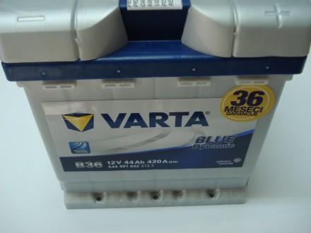 VARTA BLUE akumulator 44 Ah D+ Punto Zastava 10