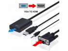 VGA na HDMI Full 1080P HDTV adapter