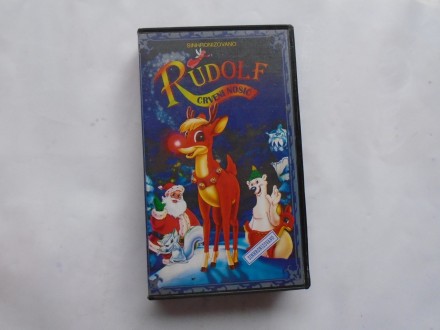 VHS - crtani - Rudolf , crveni nosić