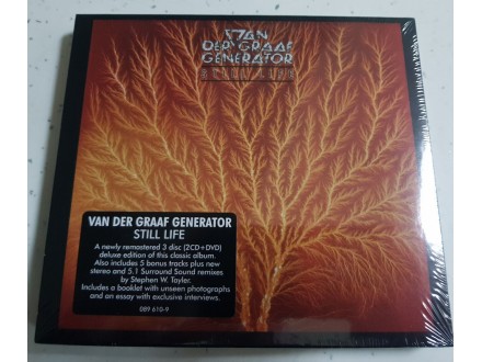 Van Der Graaf Generator - Still Life Deluxe, 2CD i DVD