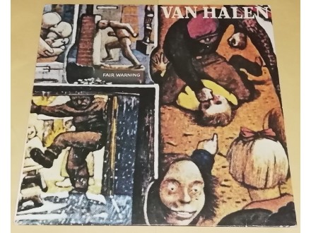 Van Halen ‎– Fair Warning (LP), GERMANY PRESS
