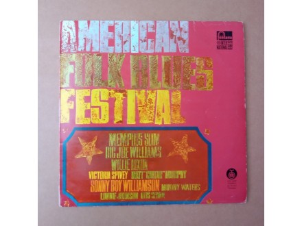 Various - American Folk Blues Festival (LP, YU)