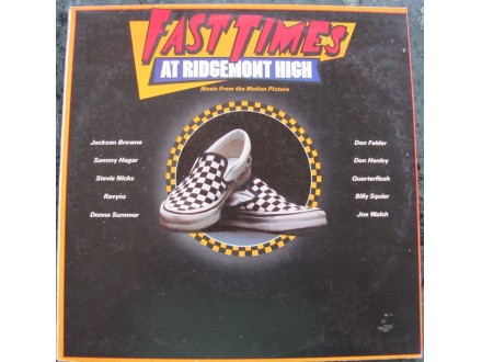 Various  Artists - Fast Time At Ridgemont High  Soundtrack