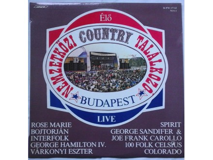 Various - Live Nemzetközi Country Találkozó,Budapest