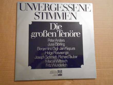 Various - Unvergessene Stimmen (Die Grossen Tenöre)