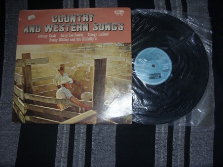 Various ‎– Country And Western Songs LP Diskos 1978.