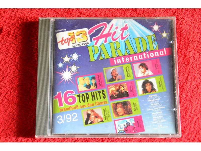 Various ‎– Hit Parade International 3/92 - original ✅