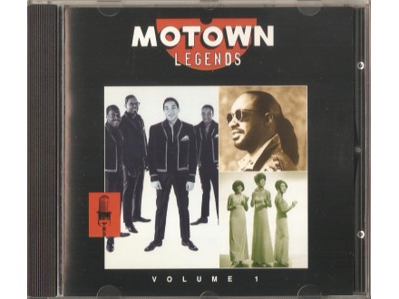 Various ‎– Motown Legends Volume 1 CD