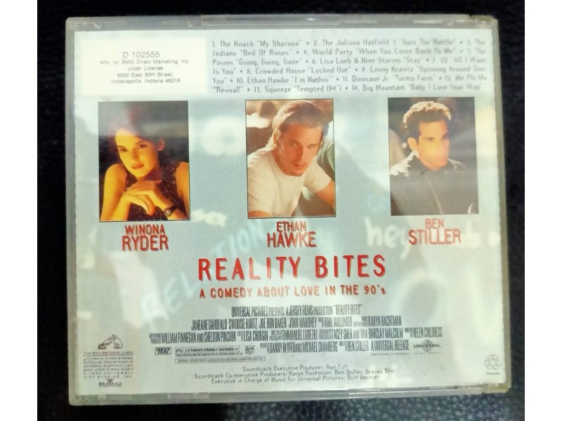 Various ‎– Reality Bites CD (MINT,1994)