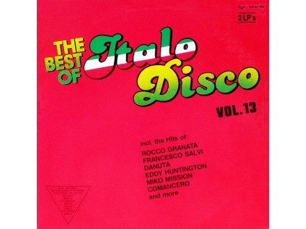 Various ‎– The Best Of Italo-Disco Vol. 13 (2LP)