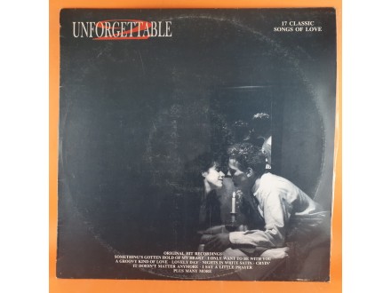 Various ‎– Unforgettable 2- 17Classic Songs Of Love,LP