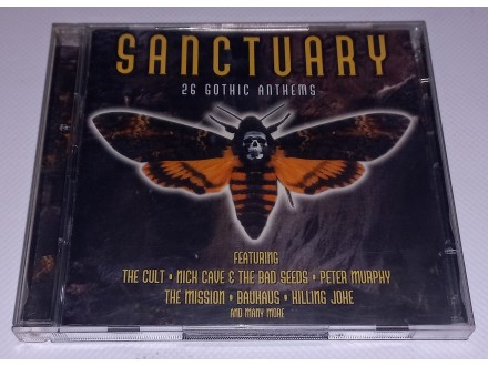 Various – Sanctuary · 26 Gothic Anthems (2 CD)