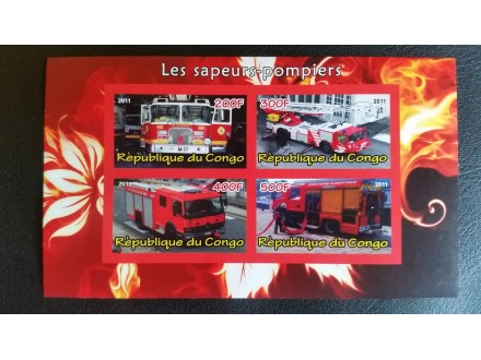 Vatrogasci i vatrogasna vozila (N) ** T830