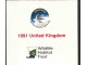 Velika Britanija 1991 Ptice ** karnet marke 5 GBP slika 1