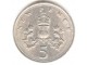 Velika Britanija 5 new pence 1970 slika 1