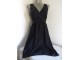 Vero moda crna haljina dekolte na preklop XS slika 1