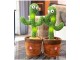 Veseli plišani kaktus koji peva, igra i svetli slika 4