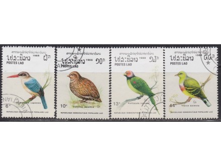 Vietnam 1988 Ptice poništeno