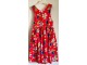 Vintage Cvetna pamucna kecelja haljina vel.S/M slika 1