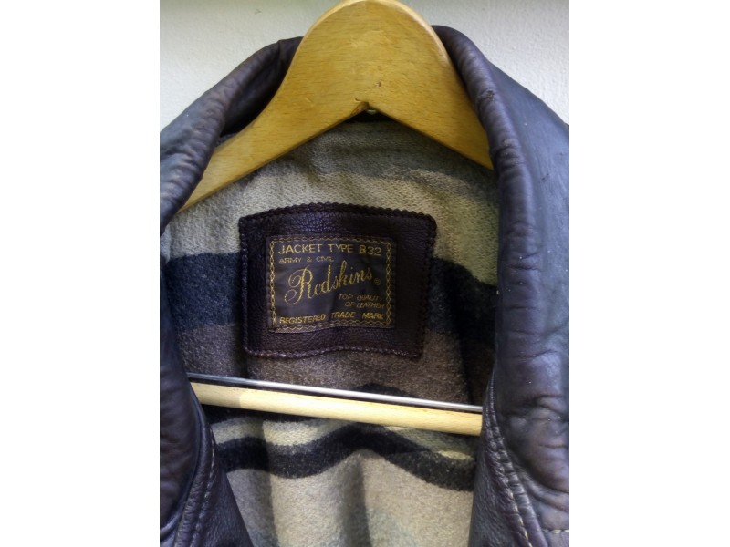 Vintage Redskins Leather TYPE B32 Jacket