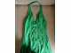 Vintage italijanska zelena haljina na kopcanje slika 1