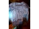 Vintage prava svila bluza lilac slika 1