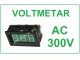 Voltmetar AC 60-300V zeleni displej slika 1