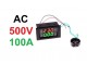 Voltmetar i Ampermetar AC 500V i 100A CZ slika 1