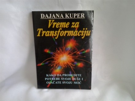 Vreme za transformaciju Dajana Kuper