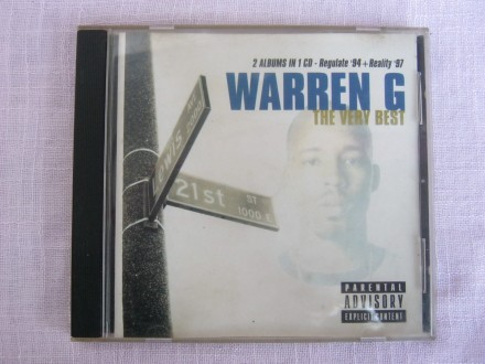 WARREN G - THE VERY BEST, 2 ALBUMS IN 1 CD