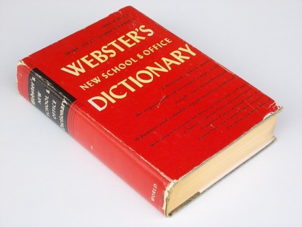 WEBSTER`S DICTIONARY new school &; office