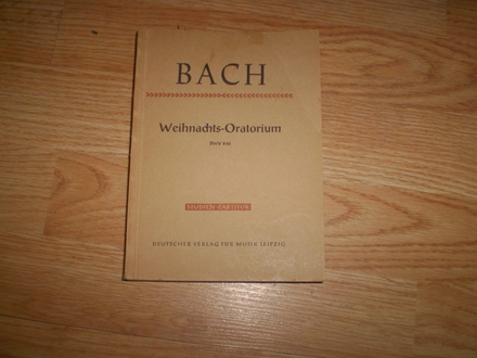 WEIHNACHTS - ORATORIUM BWV 248 - J.S.Bach