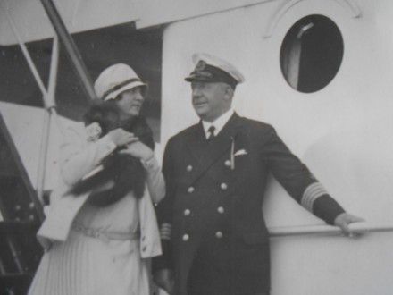 WITH GERMAN PASSENGER SHIP-1928.g ..s. ADOLF